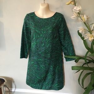 TIBI SHIFT  DRESS 100% sift silk